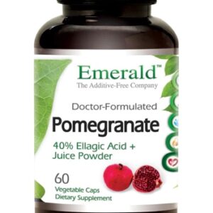 Emerald Labs Romã - 60 Cápsulas Vegetais: Poder Antioxidante da Fruta