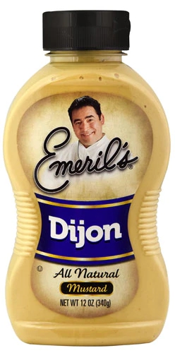 Mostarda Dijon Emeril's 100% Natural 340g - Sabor Autêntico e Saudável