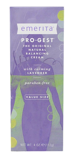 Emerita Pro-Gest Lavender Creme Transdérmico Sem Parabenos 118ml - Bem-Estar Natural