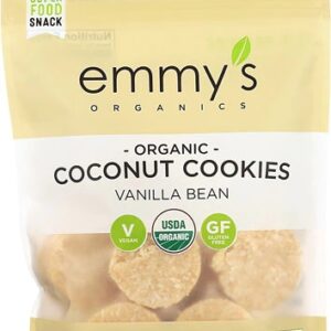 Comprar emmy's organics coconut cookies gluten free vegan coconut vanilla -- 6 oz preço no brasil diet foods diet products snacks suplementos em oferta suplemento importado loja 65 online promoção -