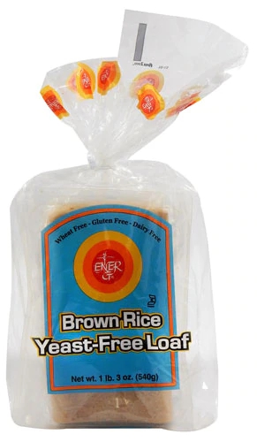 Pão Integral de Arroz Ener-G Sem Fermento e Sem Glúten - 540g