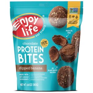 Enjoy Life Chocolate Protein Bites Banana Sem Glúten 181g