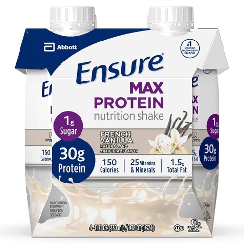 Ensure Plant Protein Shake Baunilha 4x258ml - Nutrição Vegetal Completa