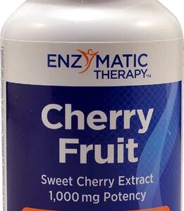 Enzymatic Therapy Cherry Fruit 1000mg - 90 Cápsulas: Poder Natural para Sua Saúde