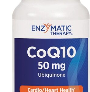 Enzymatic Therapy CoQ10 50mg - 60 Cápsulas Gelatinosas: Energia e Saúde para Você