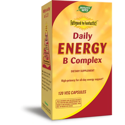 Complexo B Energia Diária Enzymatic Therapy - 120 Cápsulas Veganas