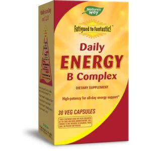 Energy B Complex Vitamínico 30 Cápsulas Veganas - Suporte Energético Diário