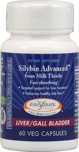 Enzymatic Therapy Silybin Advanced™ from Milk Thistle -- 60 Vegetarian Capsules