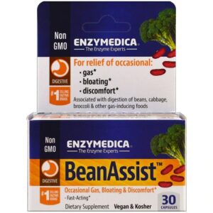 Enzymedica BeanAssist™ Gas, Bloating & Discomfort -- 30 Capsules
