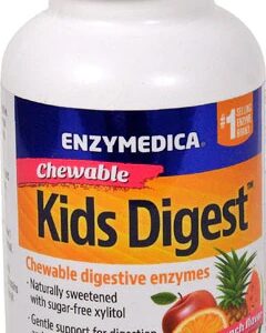 Enzymedica Kids Digest™ Chewables Sabor Frutas Tropicais 90 Pastilhas Mastigáveis
