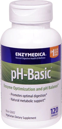 Enzymedica pH-Basic - 120 Cápsulas: Equilíbrio e Bem-Estar Digestivo