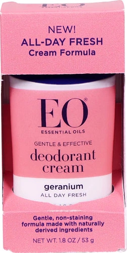 EO Deodorant Cream Geranium -- 1.8 oz