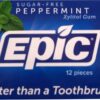 Comprar epic dental xylitol gum peppermint -- 12 pieces preço no brasil beauty & personal care breath fresheners oral hygiene personal care suplementos em oferta suplemento importado loja 1 online promoção -