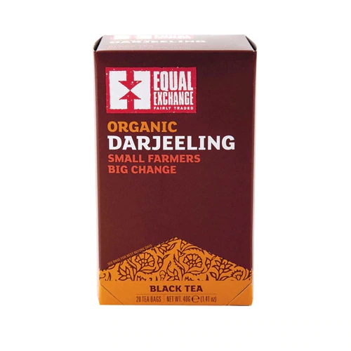 Chá Darjeeling Orgânico Equal Exchange 20 Saquinhos - 40g
