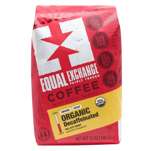 Café Orgânico Descafeinado Equal Exchange Moído - 340g - Sabor Intenso e Bem-Estar