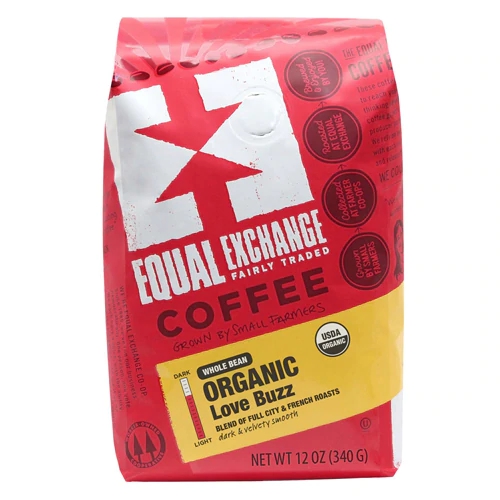 Café em Grãos Orgânico Equal Exchange Love Buzz - 340g