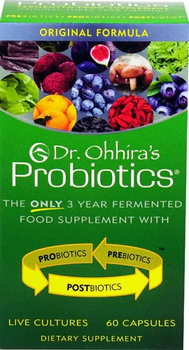Probióticos Dr. Ohhira Original Formula 60 Cápsulas - Saúde Intestinal Avançada