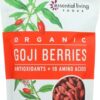 Comprar essential living foods organic goji berries -- 6 oz preço no brasil food & beverages millet rice & grains suplementos em oferta suplemento importado loja 3 online promoção -