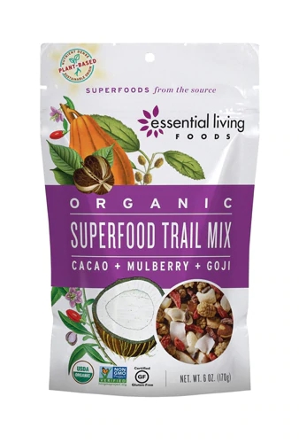 Essential Living Foods Mix de Superalimentos Orgânicos 170g - Energia e Nutrição Pura