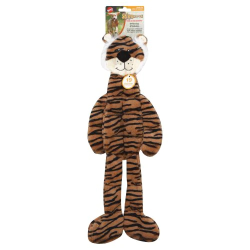 Brinquedo para Cães e Gatos Ethical Pet Skinneeez Tons-O-Squeakers Selva - 1 Unidade