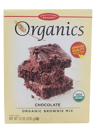 Mistura para Brownie Chocolate Orgânico European Gourmet Bakery - 368g