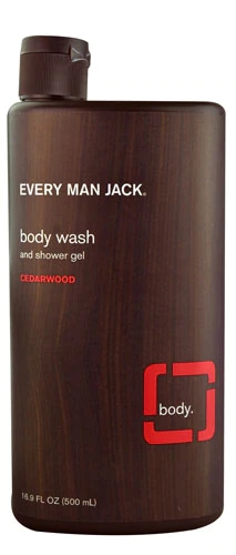 Every Man Jack Sabonete Líquido Corporal Cedro 500ml - Higiene Masculina Premium