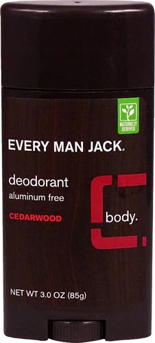 Every Man Jack Desodorante Stick Sem Alumínio Cedro - 85g