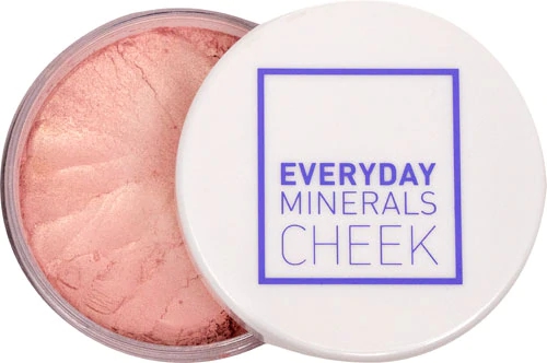 Everyday Minerals Luminous Blush Major Pink 5g - Blush Iluminador Natural para Pele Radiante
