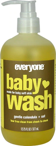 Espuma de Banho Infantil Everyone Baby Bath Sem Fragrância 367ml - Hipoalergênico e Suave