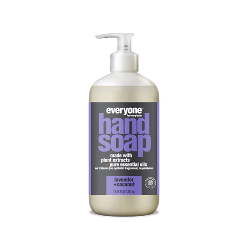 Sabonete Líquido para Mãos Everyone Lavanda e Coco 370ml - Limpeza e Hidratação Suave