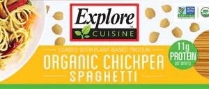 Comprar explore cuisine organic chickpea spaghetti -- 8 oz preço no brasil food & beverages pasta spaghetti suplementos em oferta suplemento importado loja 1 online promoção -