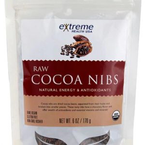 Comprar extreme health usa organic raw cocoa nibs -- 6 oz preço no brasil baking baking chocolate cacao food & beverages suplementos em oferta suplemento importado loja 57 online promoção - 7 de julho de 2022
