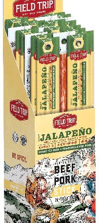 Comprar field trip beef and pork jerky stick gluten free spicy jalapeno -- 24 sticks preço no brasil casa e produtos alimentícios jerky lanche produtos alimentícios suplemento importado loja 167 online promoção -