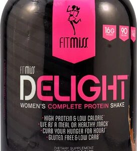 FitMiss Delight Shake Proteína para Mulheres Sabor Chocolate - 907g (2 lbs)
