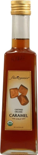Xarope de Caramelo Orgânico Flavorganics 251ml - Sabor Puro e Natural