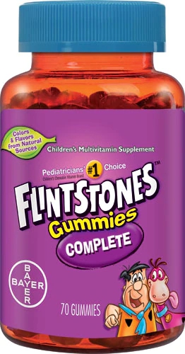 Flintstones Gummies Complete Multivitamínico Infantil - 70 Gomas