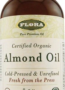 Comprar flora certified organic almond oil -- 8. 5 fl oz preço no brasil almond oil food & beverages oils suplementos em oferta suplemento importado loja 5 online promoção -