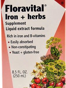 Floravital® Ferro + Ervas 250ml - Suplemento de Ferro e Vitaminas B
