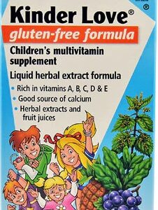 Flora Kinder Love Multivitamínico Infantil Sem Glúten 251ml - Saúde e Bem-Estar para Crianças