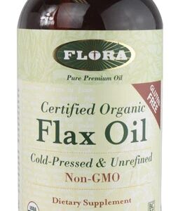 Flora Organic Flax Oil - Óleo de Linhaça Orgânico 946ml (32 fl oz)