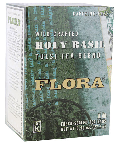 Chá Flora Tulsi Sagrado Manjericão Sagrado - 16 Saquinhos (Aprox. 32g)