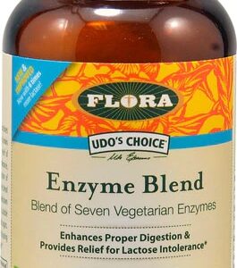 Flora Udo's Choice Enzyme Blend - 60 Cápsulas Vegetais - Suporte Digestivo Completo