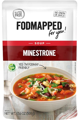 Sopa Minestrone Sem Glúten Fodmapped for You - 500g