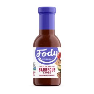 Molho Barbecue Fody Foods Low FODMAP 340g - Sem Glúten e Vegano