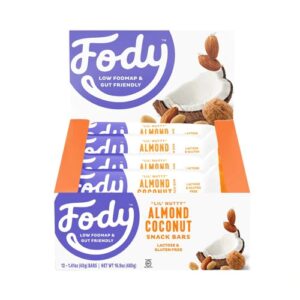 Comprar fody foods food bars low fodmap almond coconut -- 12 bars preço no brasil bars food & beverages fruit bars suplementos em oferta suplemento importado loja 73 online promoção -