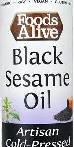Comprar foods alive organic artisan cold-pressed oil black sesame -- 16 fl oz preço no brasil almond oil food & beverages oils suplementos em oferta suplemento importado loja 37 online promoção -