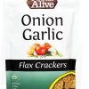 Comprar foods alive organic flax crackers onion garlic -- 4 oz preço no brasil crackers food & beverages seed crackers snacks suplementos em oferta suplemento importado loja 1 online promoção -