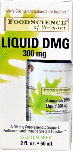 N,N-Dimetilglicina (DMG) Líquida 300mg - 59ml | FoodScience of Vermont