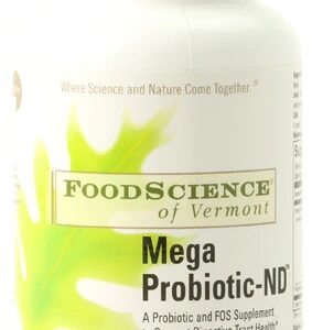 FoodScience of Vermont Mega Probiotic-ND™ -- 120 Capsules