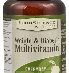 FoodScience of Vermont Multivitamínico para Controle de Peso e Diabetes - 90 Cápsulas